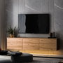 Hanah Home Soporte para TV Neon Illuminated - Atlantic Pine